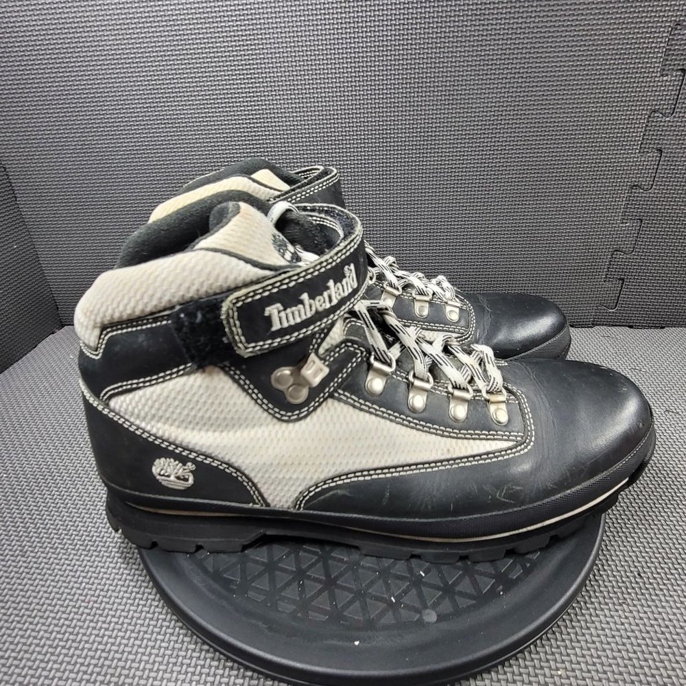 Timberland Black and White Men's Boots